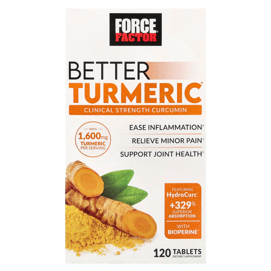 Force Factor Turmeric Supplement for Joint Health & Inflammation Relief - Image 1