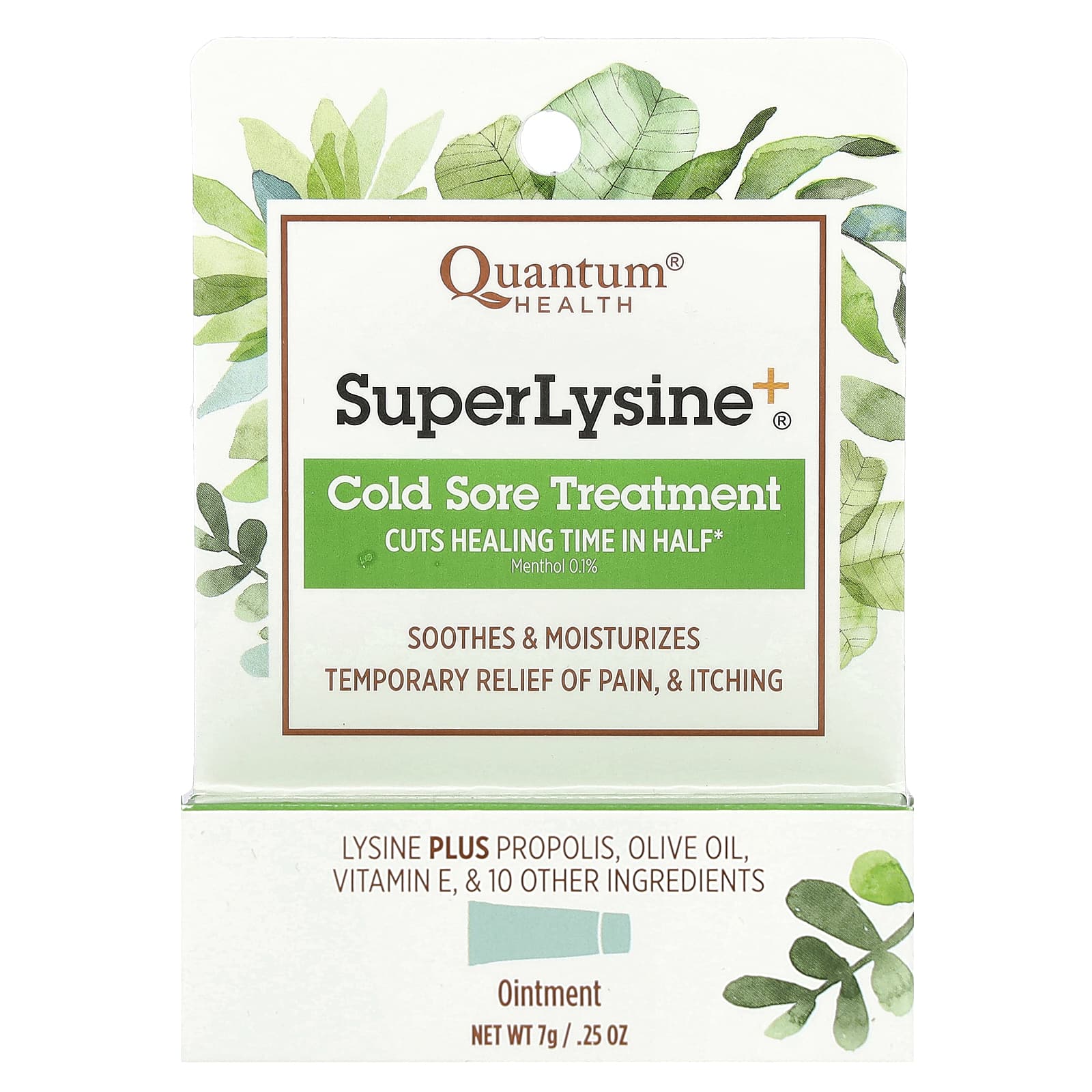 Quantum Health, Super Lysine+, Cold Sore Treatment, 0.25 oz (7 g) - Image 2