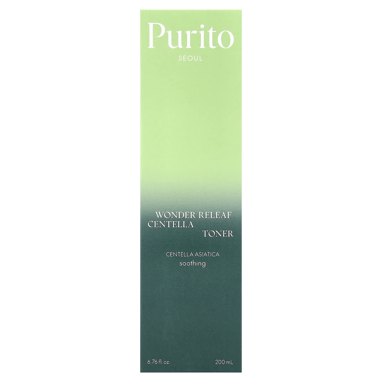 Purito, Wonder Releaf Centella Toner , 6.76 fl oz (200 ml) - Image 2