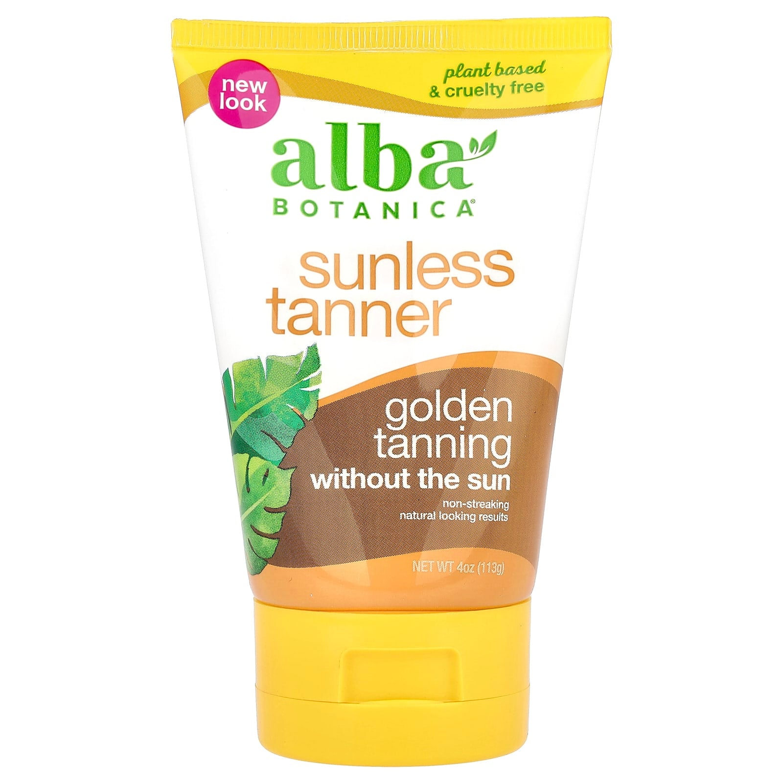 Natural Sunless Tanner by Alba Botanica - Cruelty Free & Vegan Friendly - Image 1