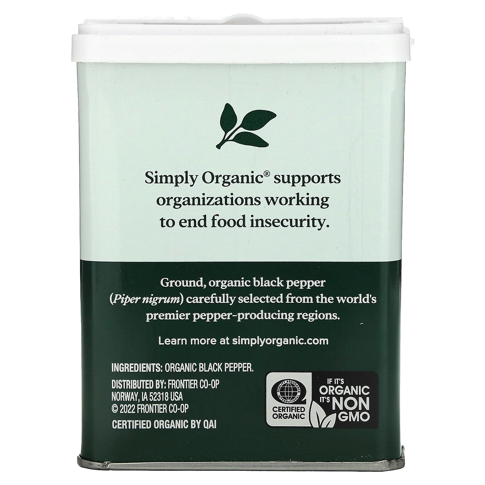 Simply Organic, Black Pepper, 4 oz (113.4 g) - Image 2