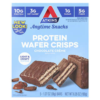 Low-Carb Chocolate Creme Protein Snack Bars by Atkins