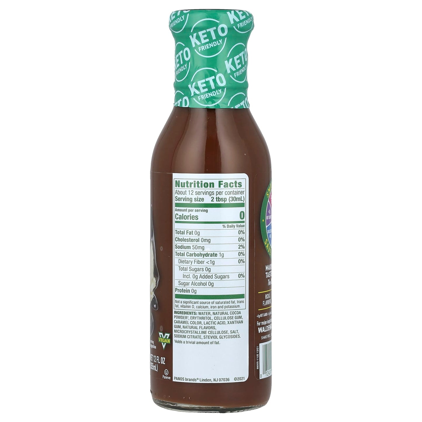 Walden Farms, Chocolate Syrup, 12 fl oz (355 ml) - Image 2