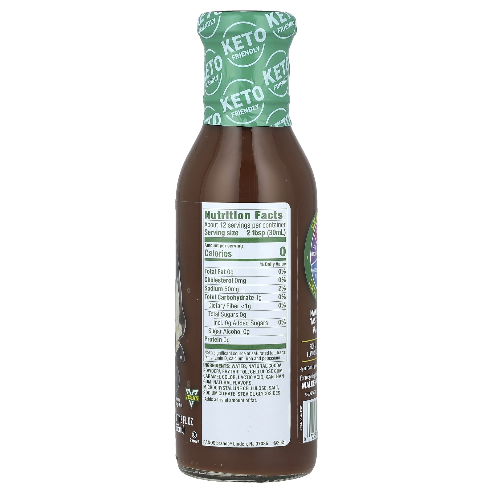 Walden Farms, Chocolate Syrup, 12 fl oz (355 ml) - Image 2
