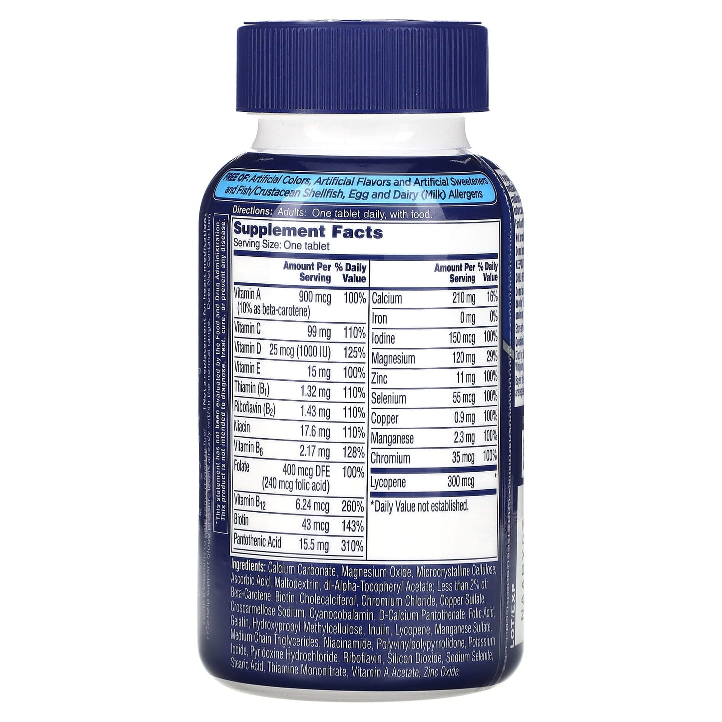 One-A-Day, Men's Complete Multivitamin, 200 Tablets - Image 2
