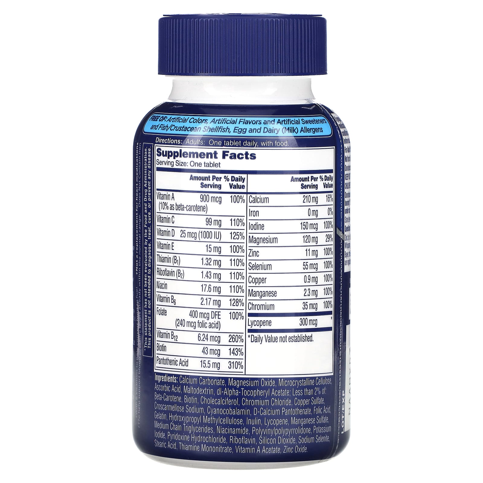 One-A-Day, Men's Complete Multivitamin, 200 Tablets - Image 2
