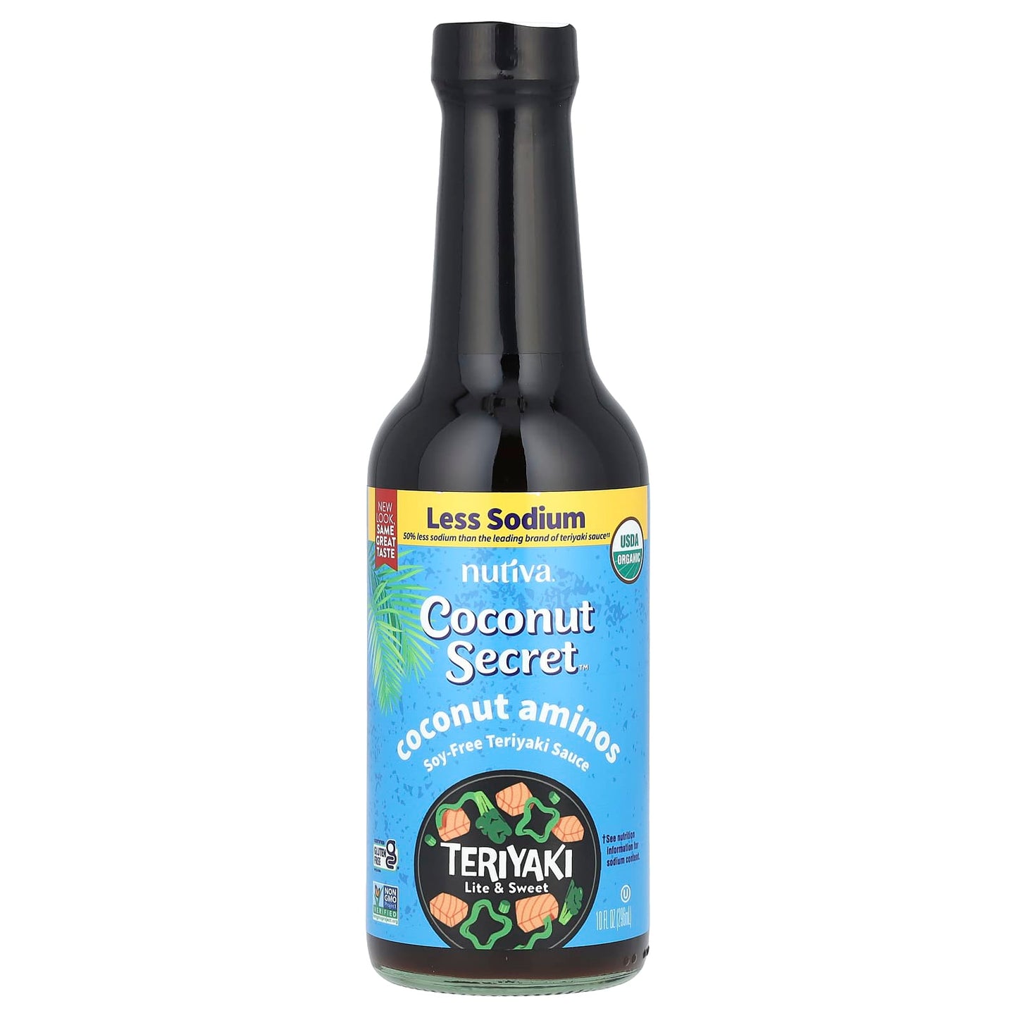 Organic Soy-Free Teriyaki Sauce by Coconut Secret - Vegan & Gluten-Free - Image 1