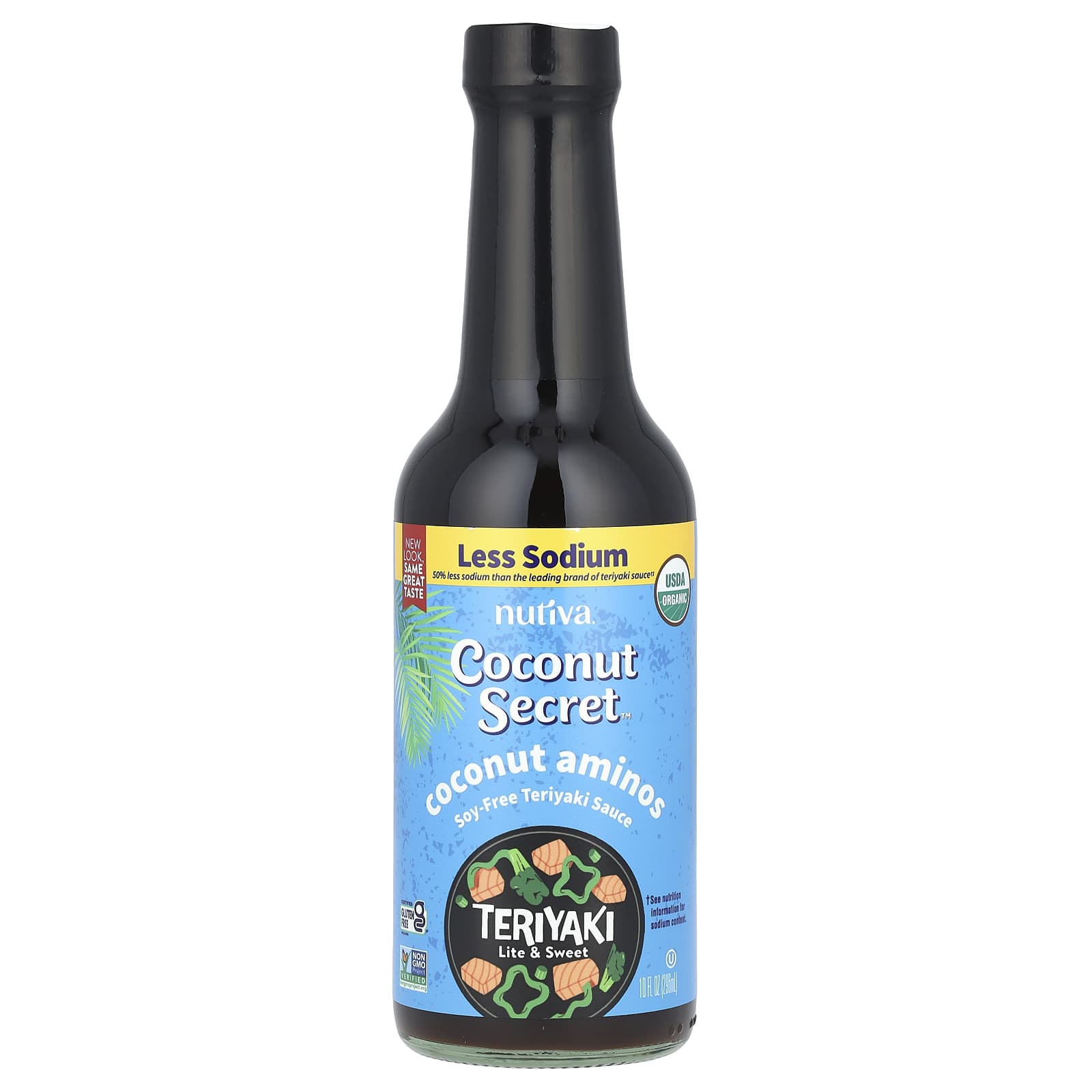 Organic Soy-Free Teriyaki Sauce by Coconut Secret - Vegan & Gluten-Free - Image 1