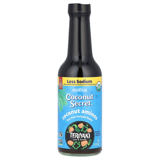 Organic Soy-Free Teriyaki Sauce by Coconut Secret - Vegan & Gluten-Free - Image 1