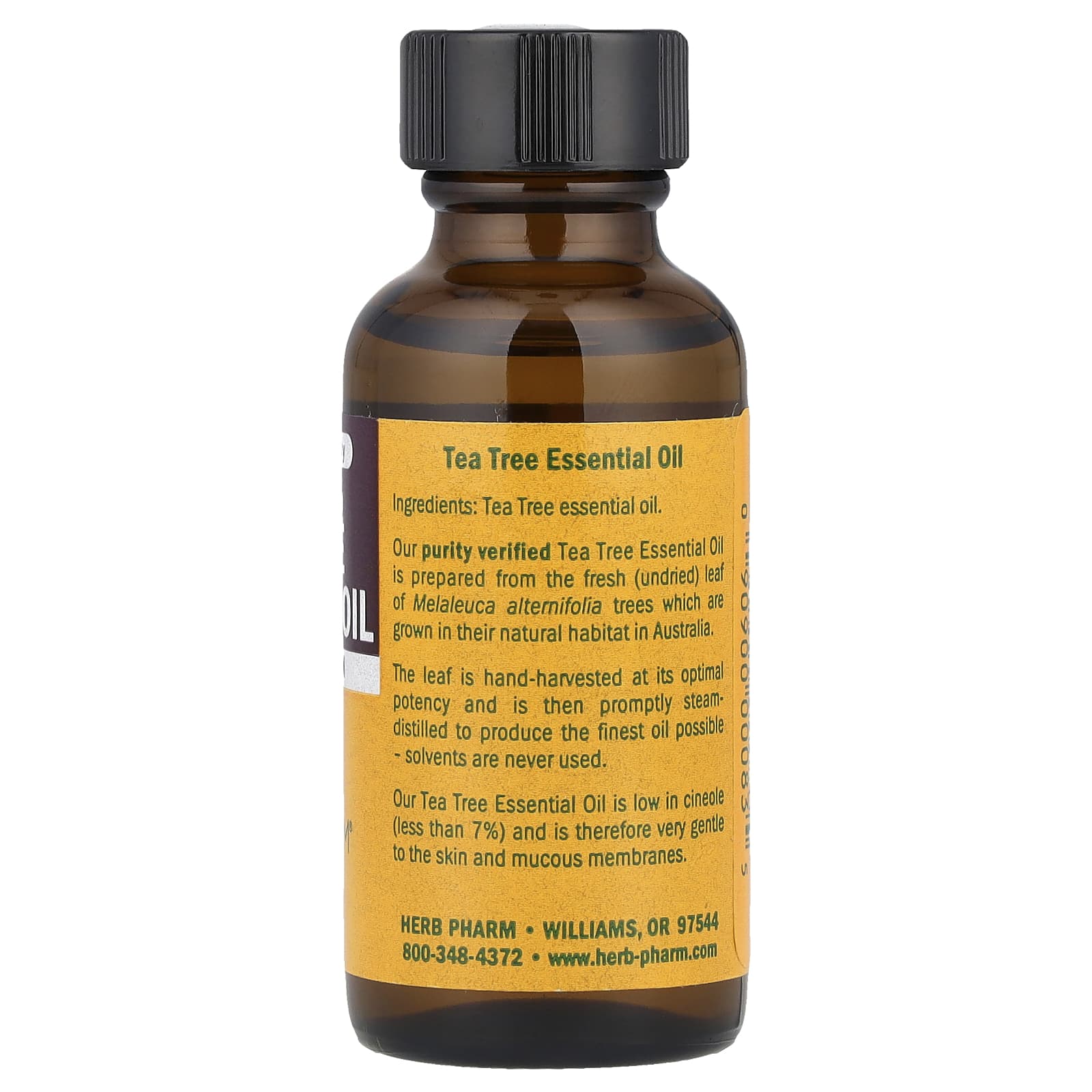 Tea Tree Essential Oil - 100% Australian, 1 fl oz (30 ml) by Herb Pharm - Image 2