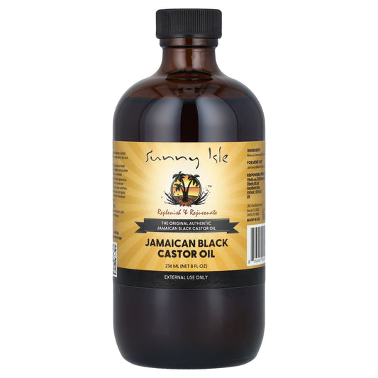 Sunny Isle, Jamaican Black Castor Oil, 8 fl oz (236 ml) - Image 1