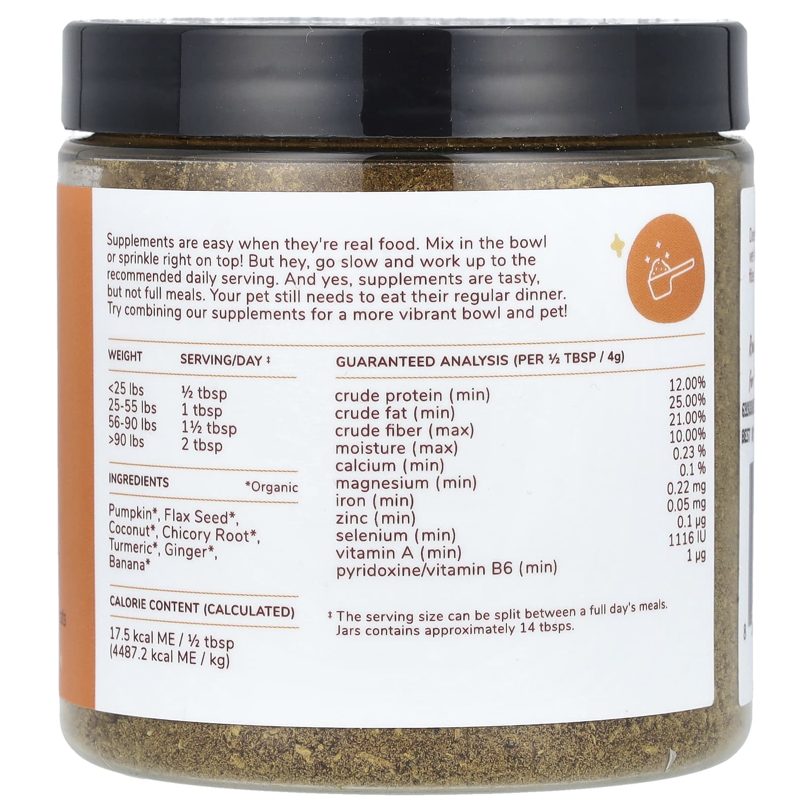 Kin+Kind, Healthy Poops With Pumpkin Flaxseed, For Dogs & Cats, 4 oz (113.4 g) - Image 2