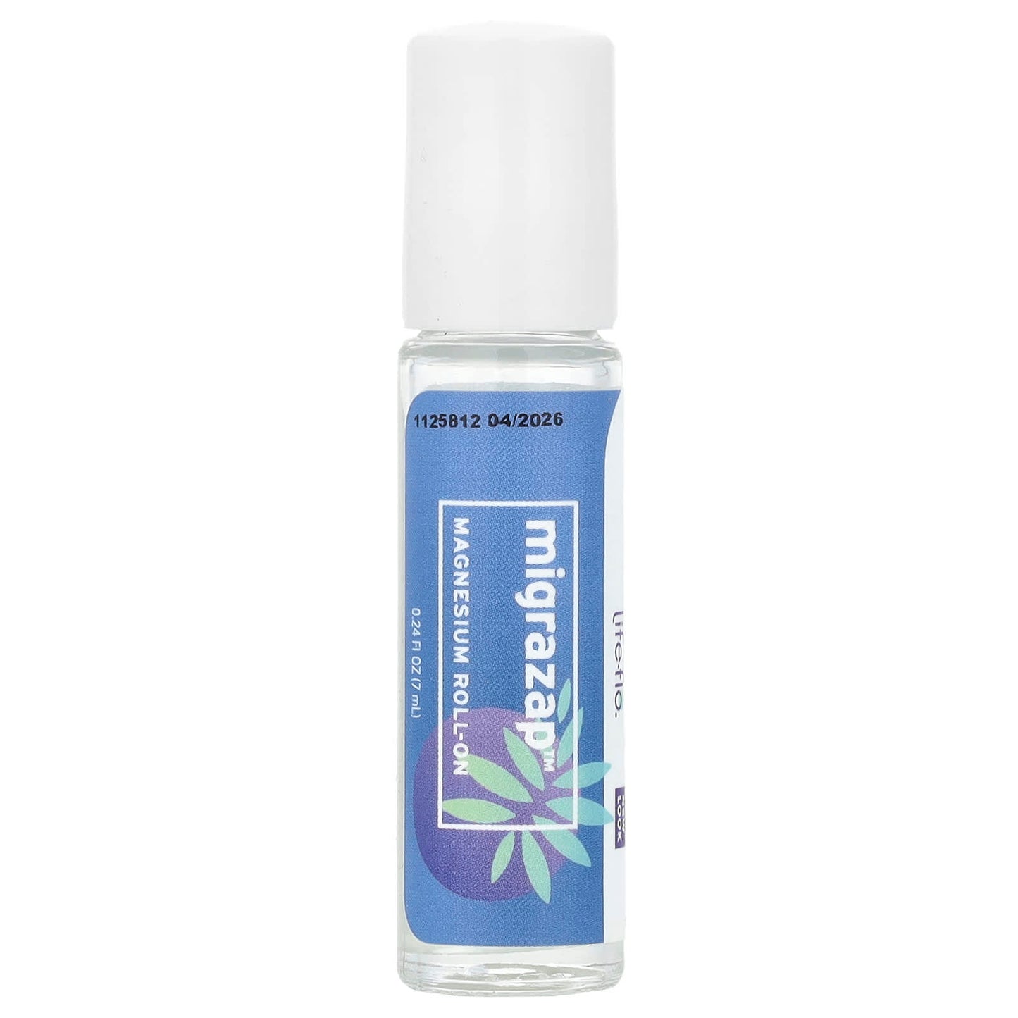 Life-flo, Migrazap™ Magnesium Roll-On, 0.24 fl oz (7 ml) - Image 1
