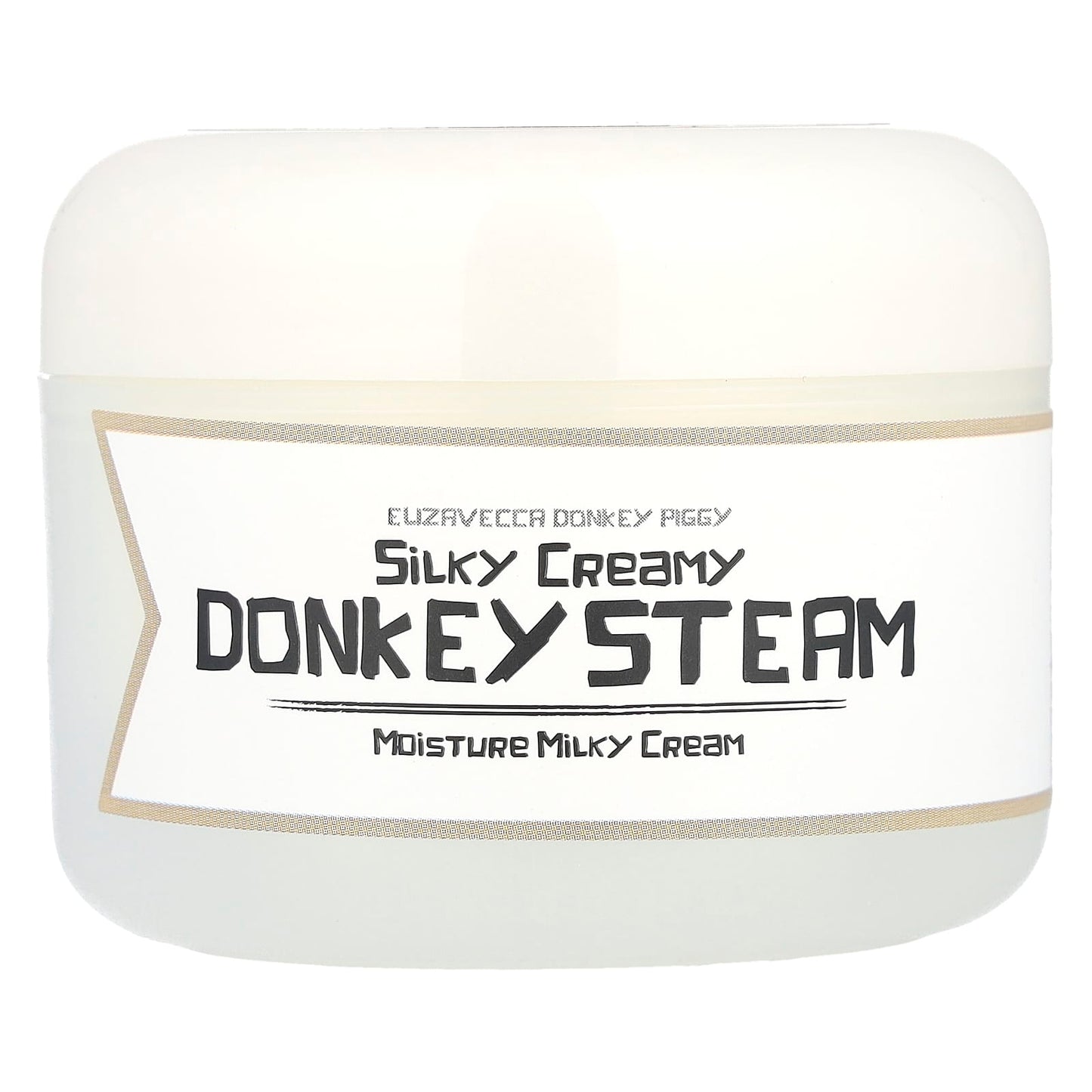 Elizavecca Donkey Silky Cream for Dry Skin, Moisturizing & Anti-Aging - Image 1
