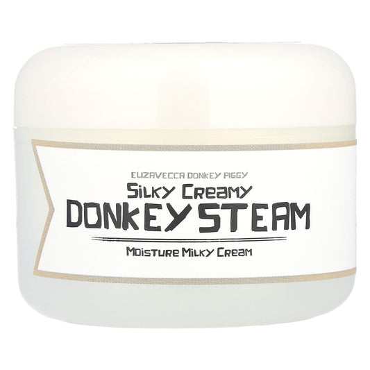 Elizavecca Donkey Silky Cream for Dry Skin, Moisturizing & Anti-Aging - Image 1