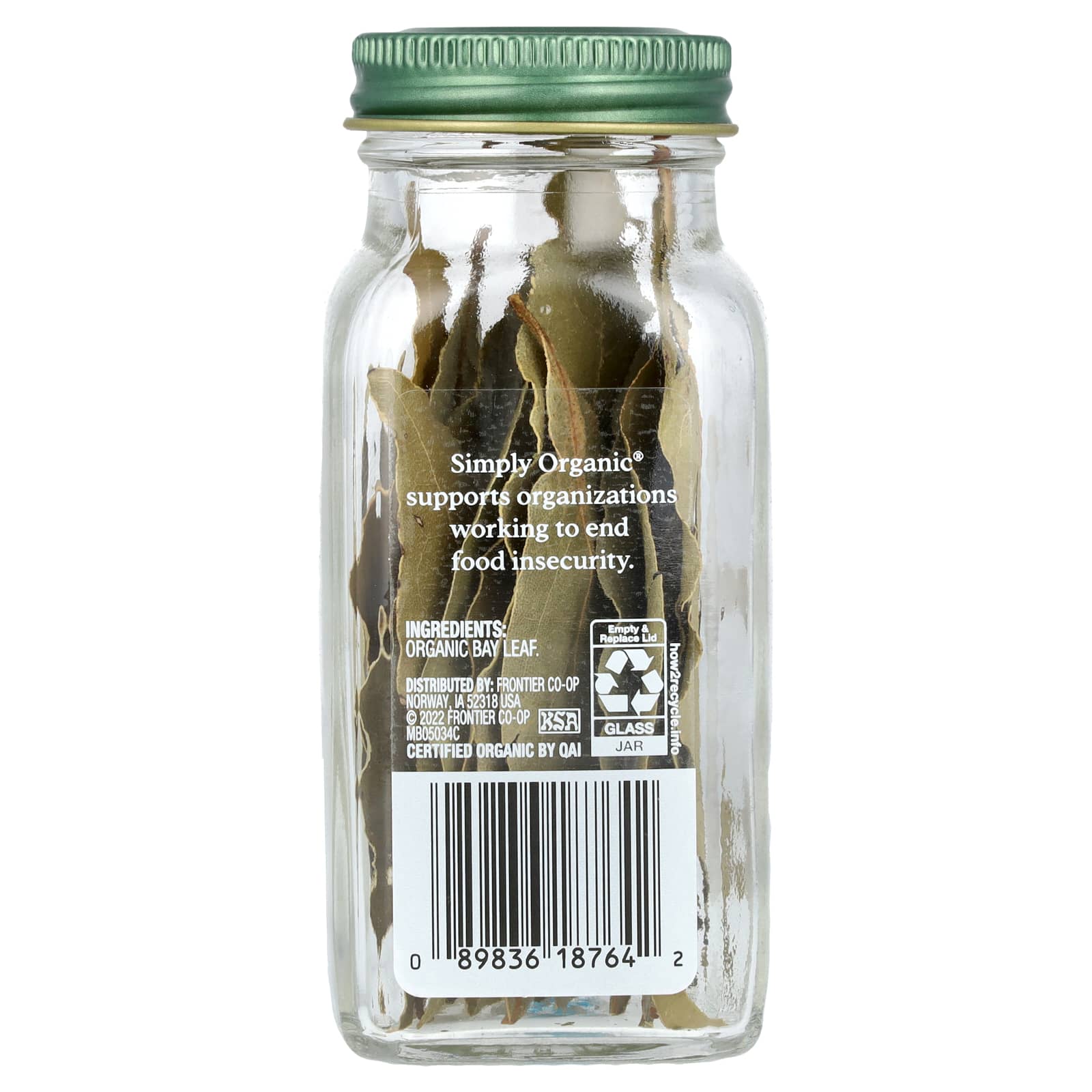 Simply Organic, Bay Leaf, 0.14 oz (4 g) - Image 2