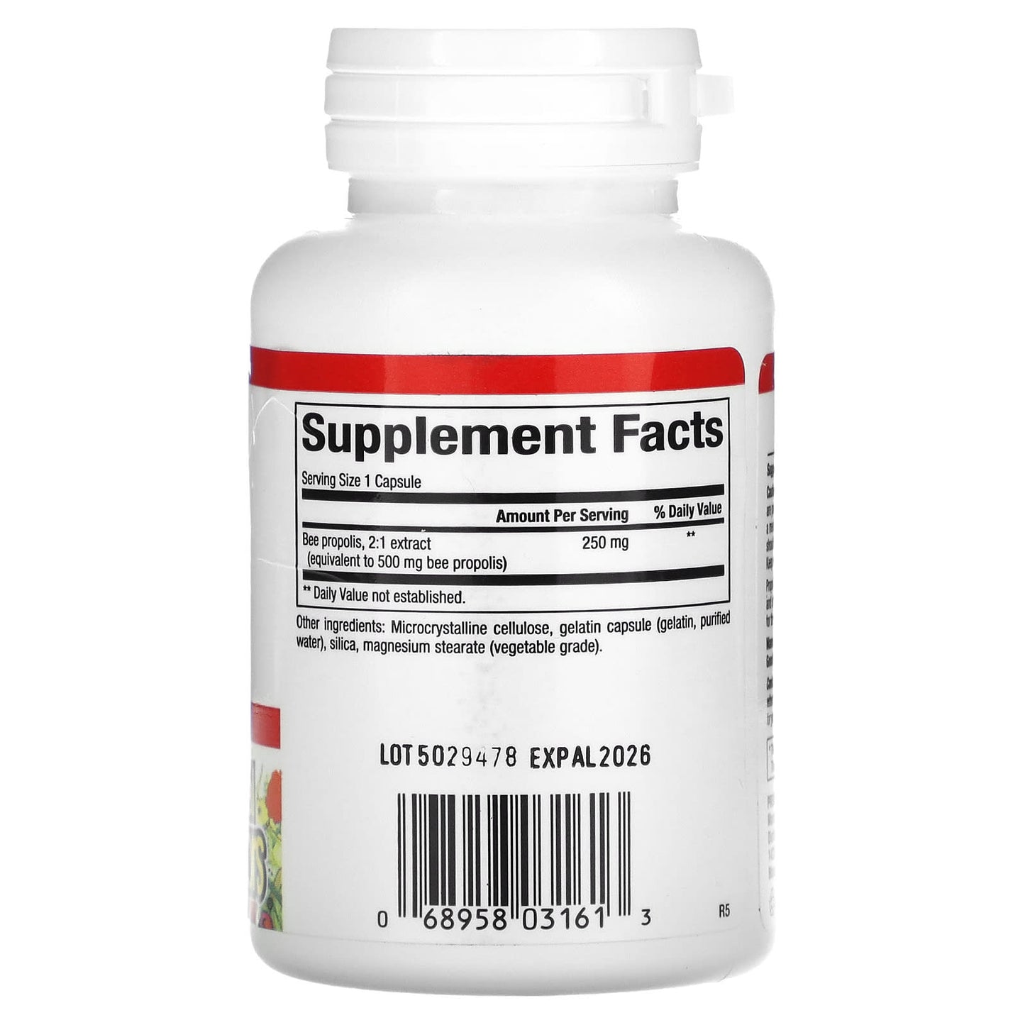 Natural Factors, Bee Propolis, 500 mg, 90 Capsules - Image 2