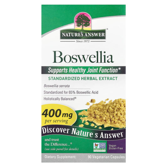 Nature's Answer, Boswellia, 400 mg, 90 Vegetarian Capsules - Image 1