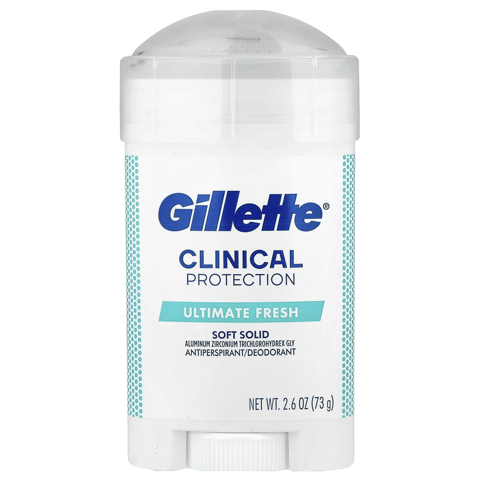 Gillette Soft Solid Deodorant for Men - Ultimate Fresh - 2.6 oz - Image 1