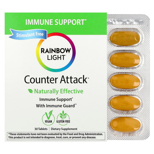 Rainbow Light, Counter Attack®, 30 Tablets - Image 1