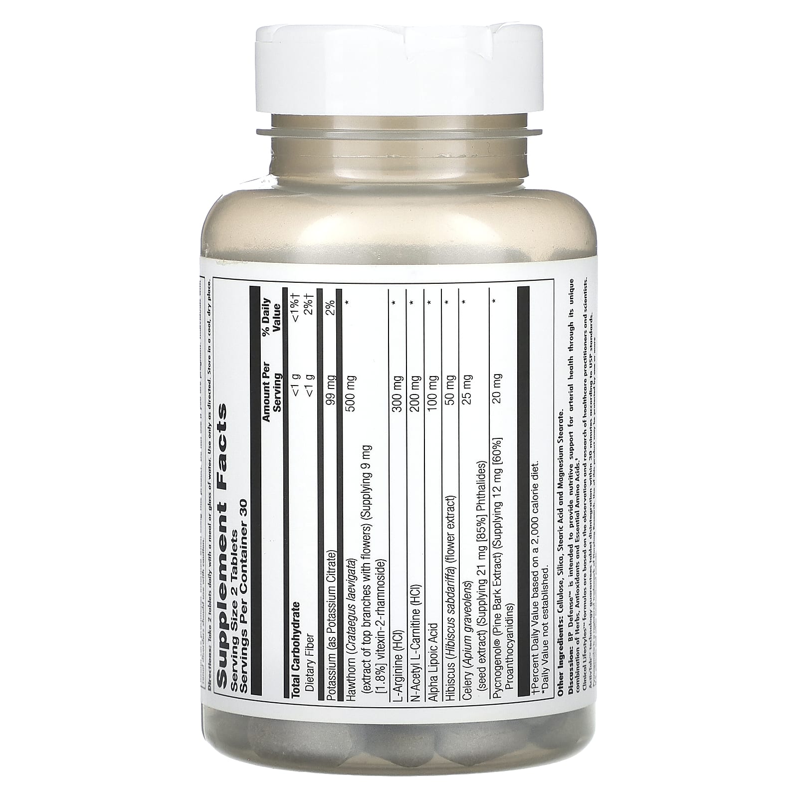 KAL, BP Defense, 60 Tablets - Image 2