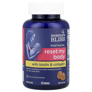 Postnatal Recovery Gummies with Biotin and Collagen | Mommy's Bliss
