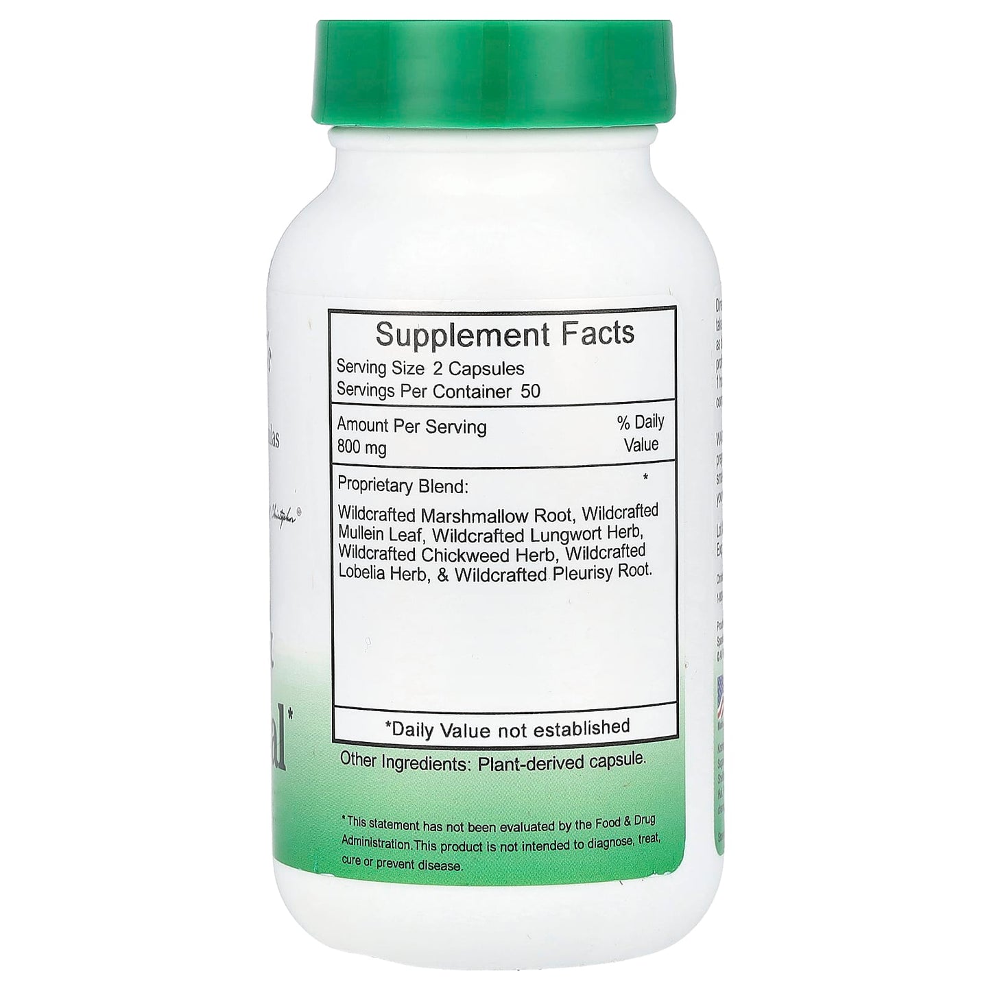 Lung & Bronchial Support Supplement | 100% Vegetarian Caps - Image 2