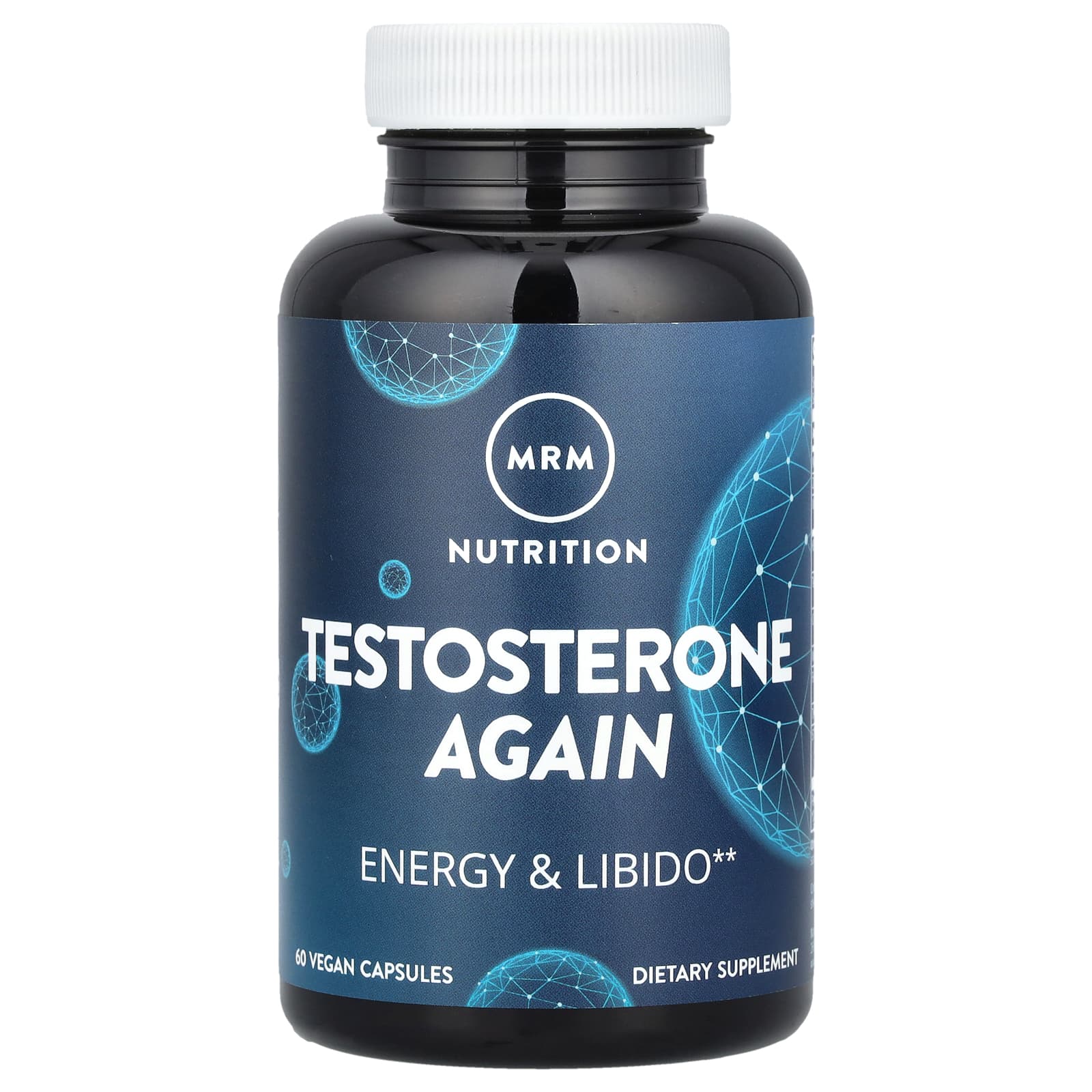 MRM Nutrition, Testosterone Again, 60 Vegan Capsules - Image 1