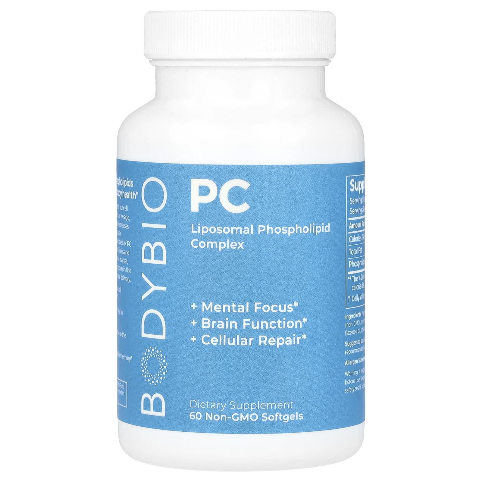 Liposomal Phospholipid Complex for Brain Function & Cellular Health - Image 1
