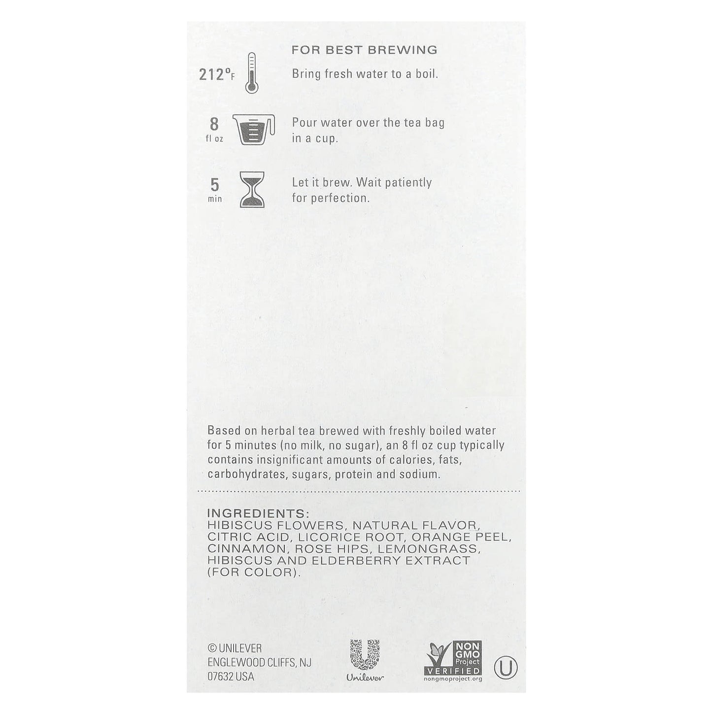 TAZO, Herbal Tea, Passion, Caffeine-Free, 20 Tea Bags, 1.8 oz (52 g) - Image 2