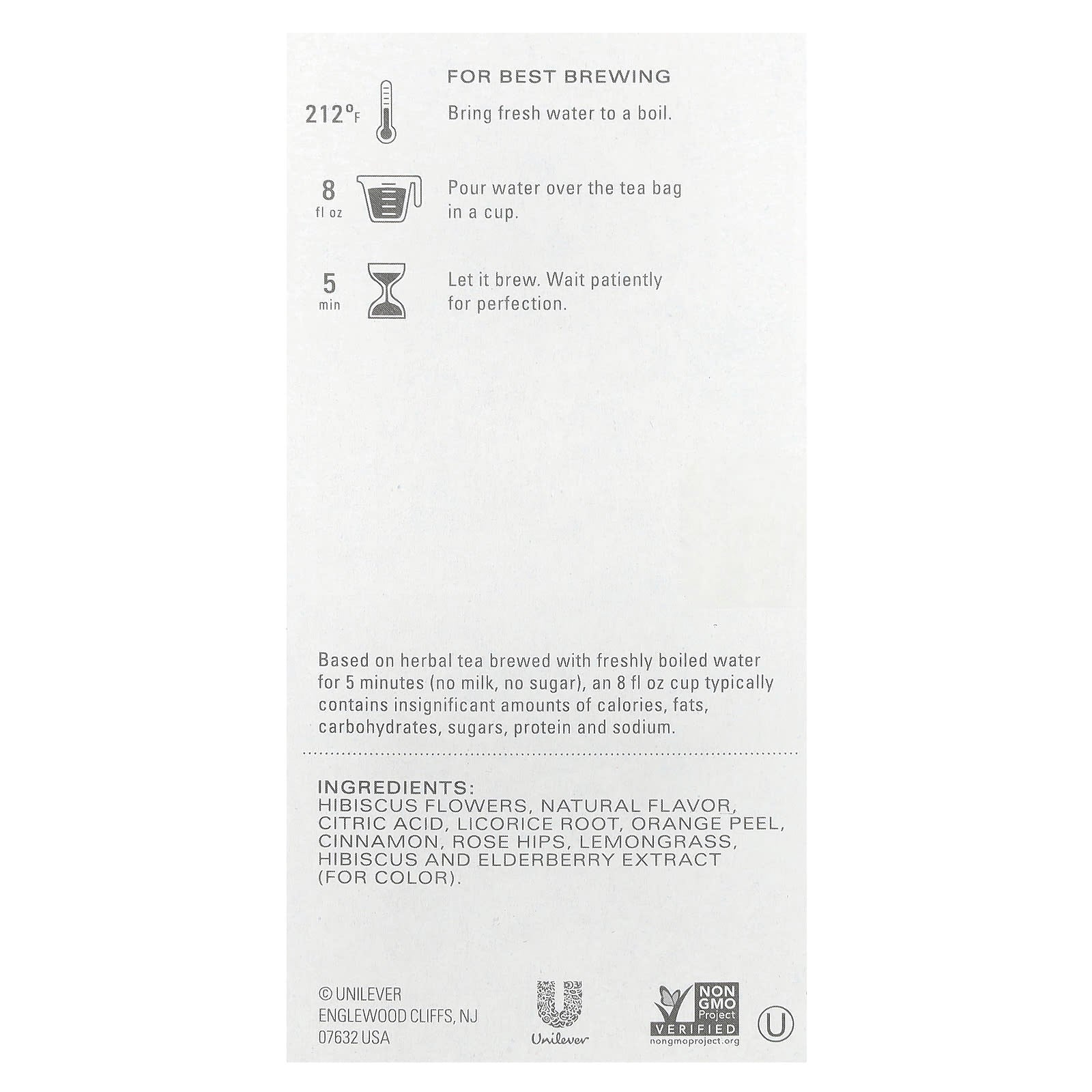 TAZO, Herbal Tea, Passion, Caffeine-Free, 20 Tea Bags, 1.8 oz (52 g) - Image 2