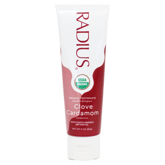 RADIUS, Organic Toothpaste, Clove Cardamom, 3 oz (85 g) - Image 1