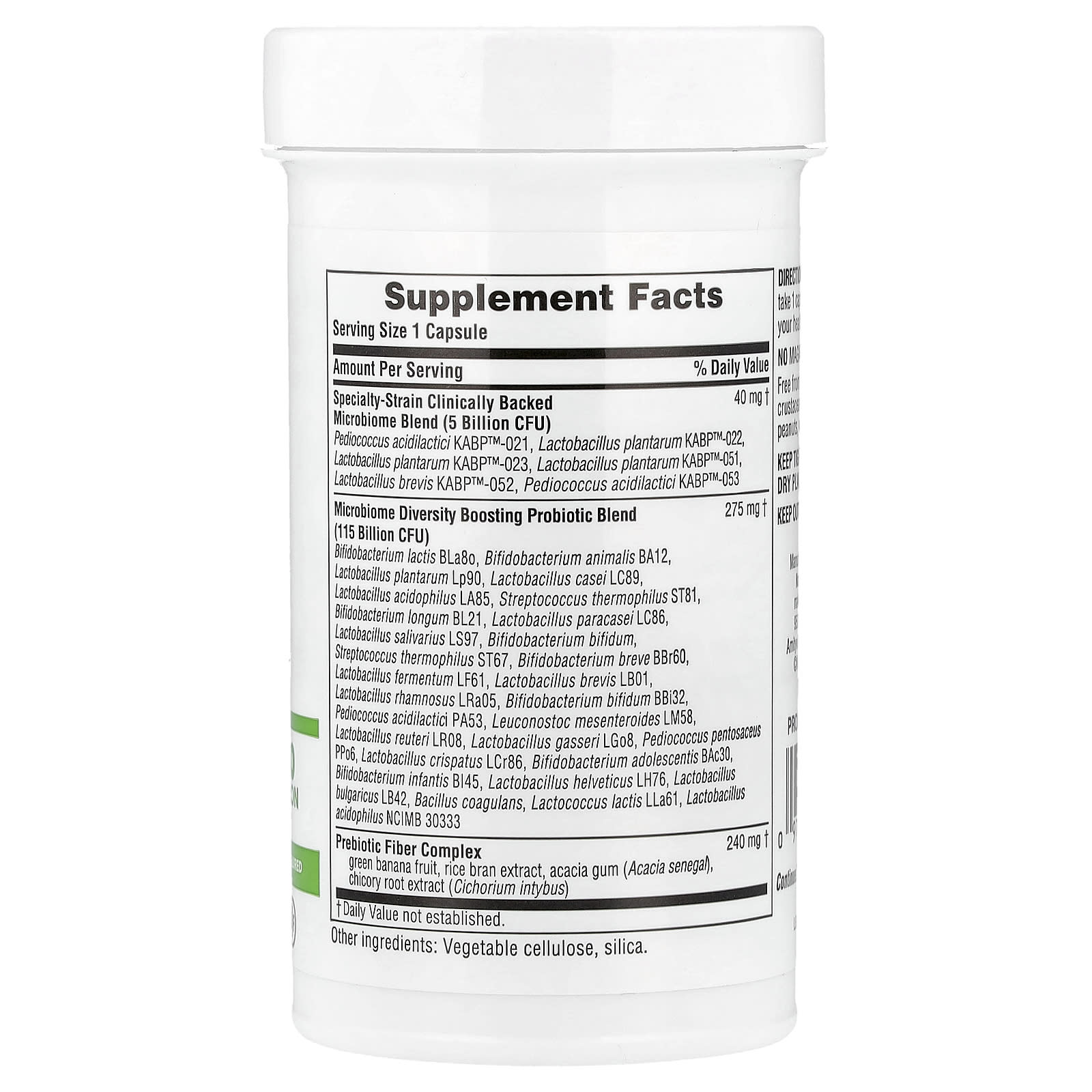 NaturesPlus, GI Natural® Probiotic Mega, 120 Billion CFU, 30 Capsules - Image 2