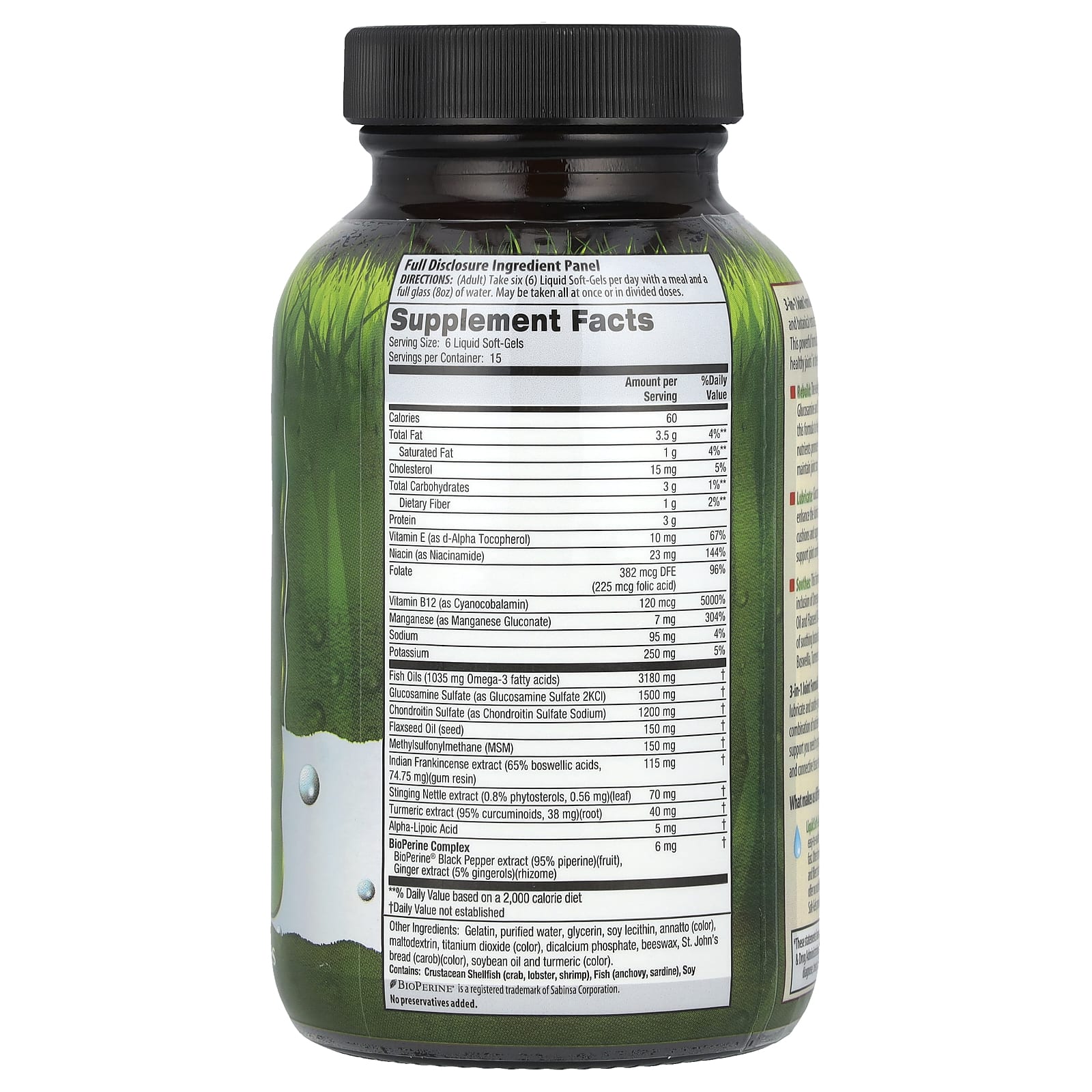 Irwin Naturals Joint Formula 90 Soft-Gels, 3-in-1 Relief - Image 2