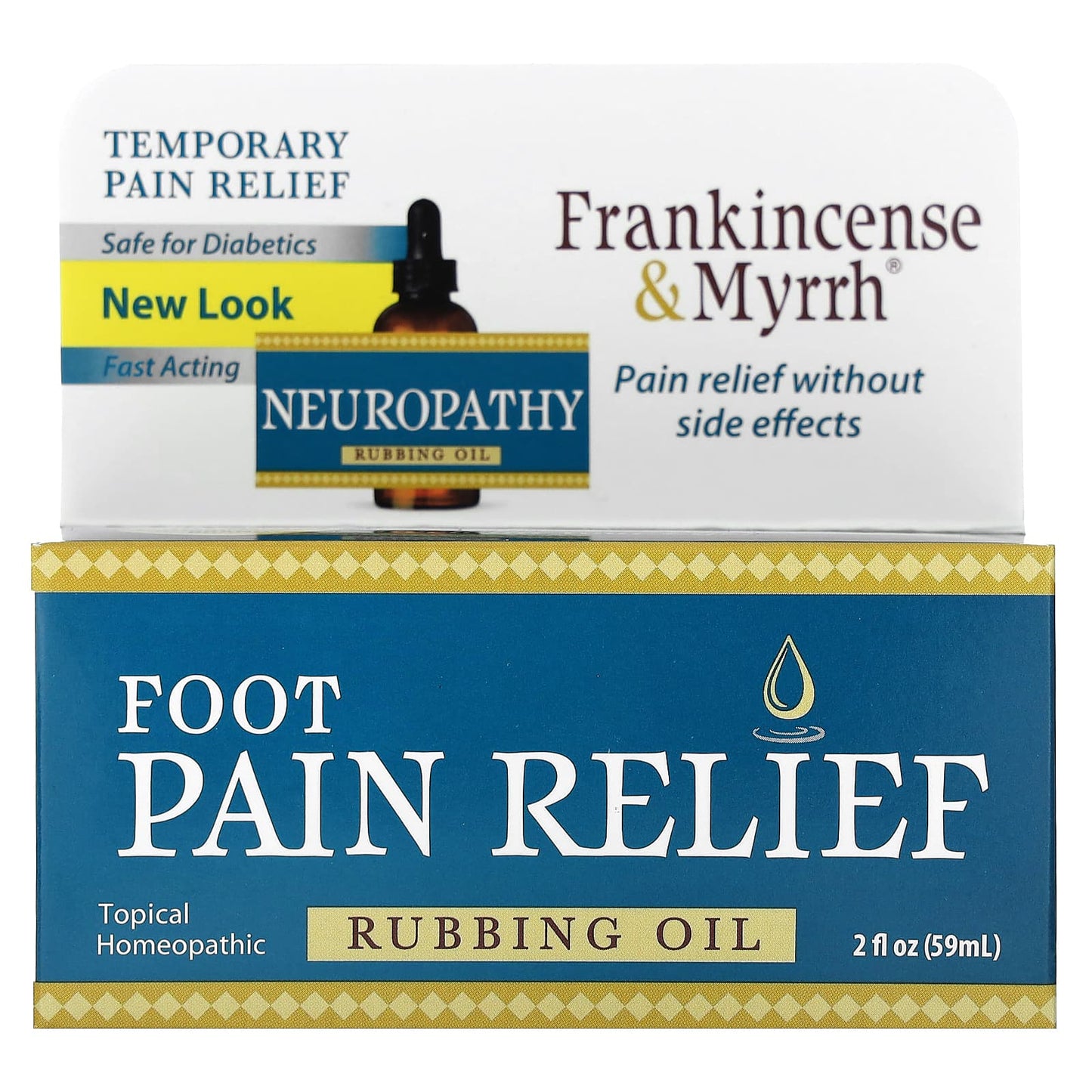 Frankincense & Myrrh Foot Pain Relief Oil for Fast, Natural Relief - Image 1