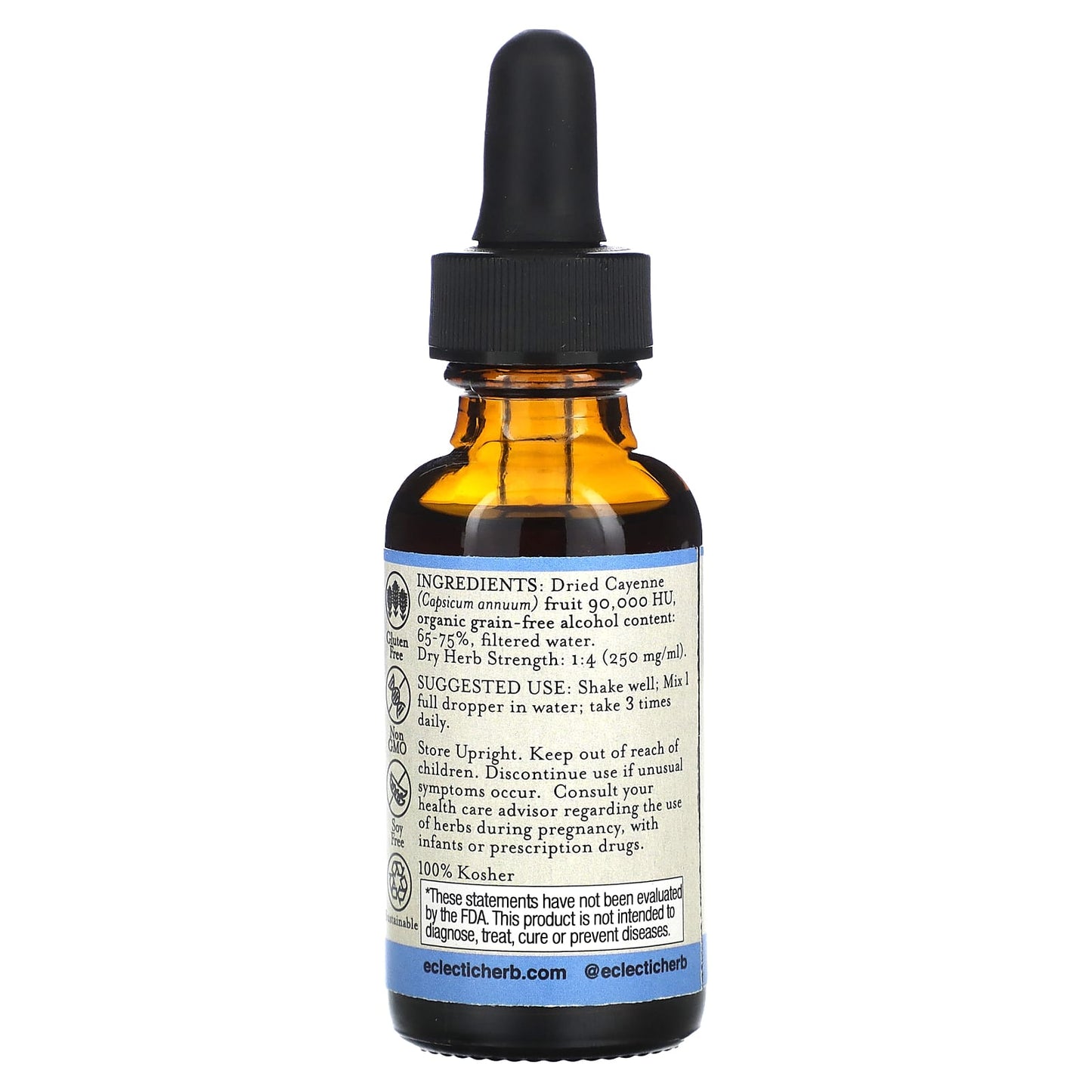 Cayenne Extract Circulatory Support 250mg 30ml - Image 2