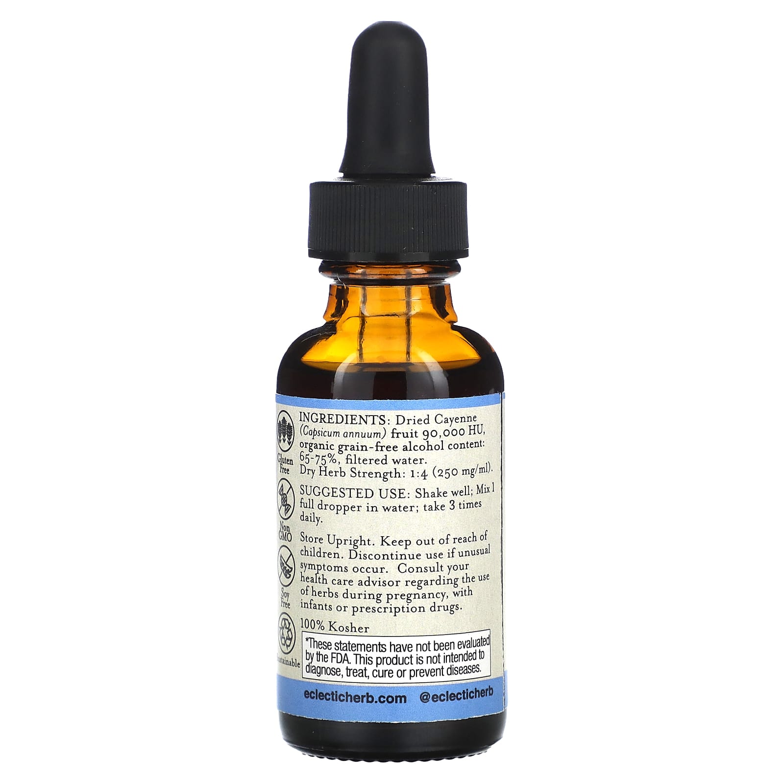 Cayenne Extract Circulatory Support 250mg 30ml - Image 2