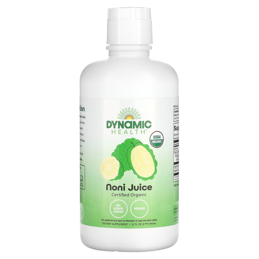 Certified Organic Noni Juice - 40% Juice Concentrate by Dynamic Health - Image 1