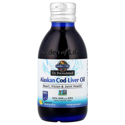 Alaskan Cod Liver Oil for Heart, Vision & Joint Health | Garden of Life - Image 1