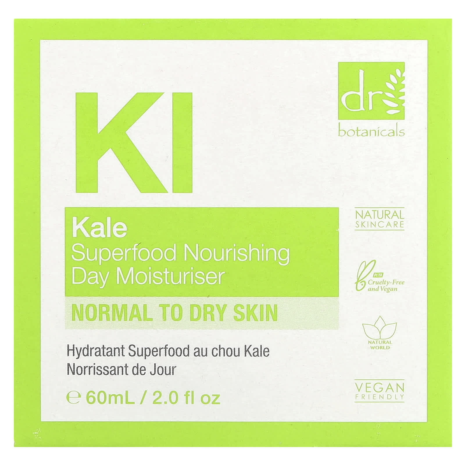 Nourishing Kale Day Moisturizer for Normal to Dry Skin by Dr. Botanicals - Image 2