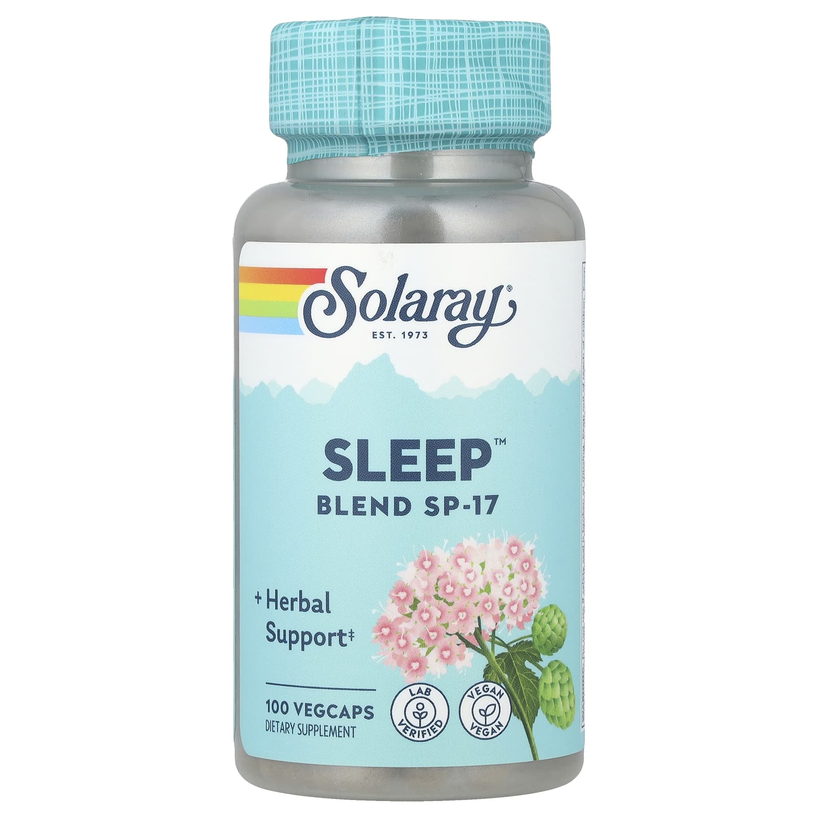 Solaray, Sleep™ Blend SP-17, 100 VegCaps - Image 1