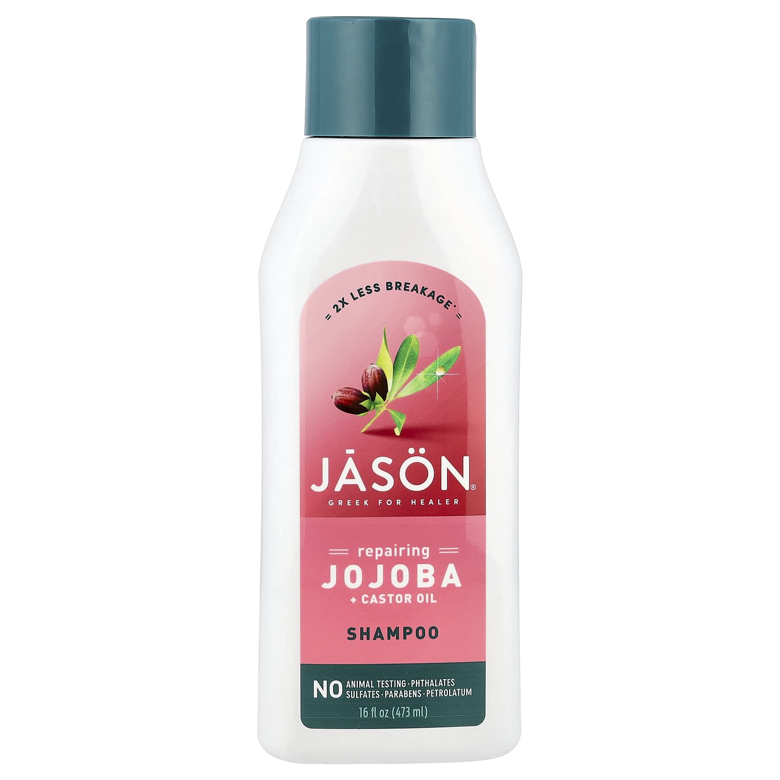 Repairing Shampoo with Jojoba and Castor Oil by Jason Natural - Image 1