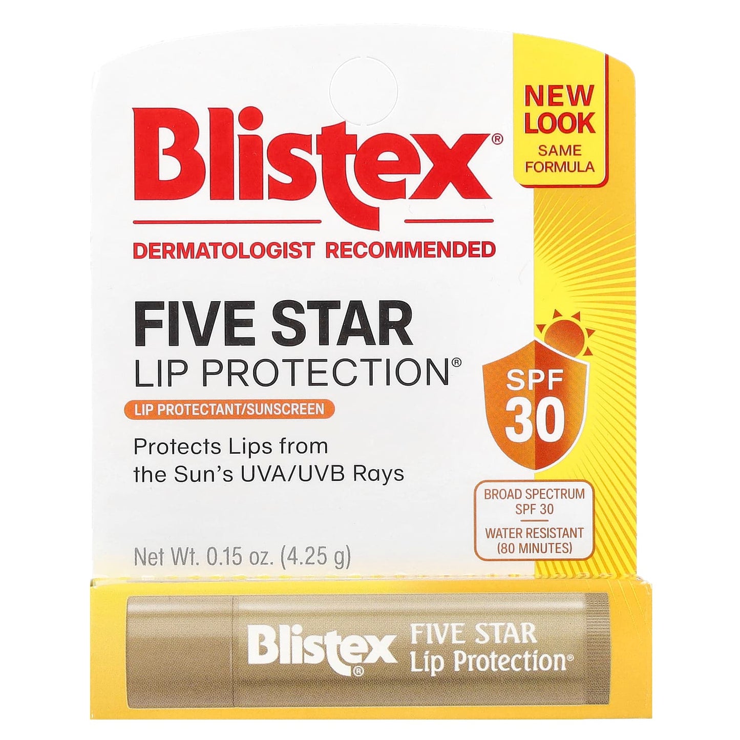 Blistex Lip Protection & Sunscreen SPF 30, 0.15 oz (4.25 g) - Image 2