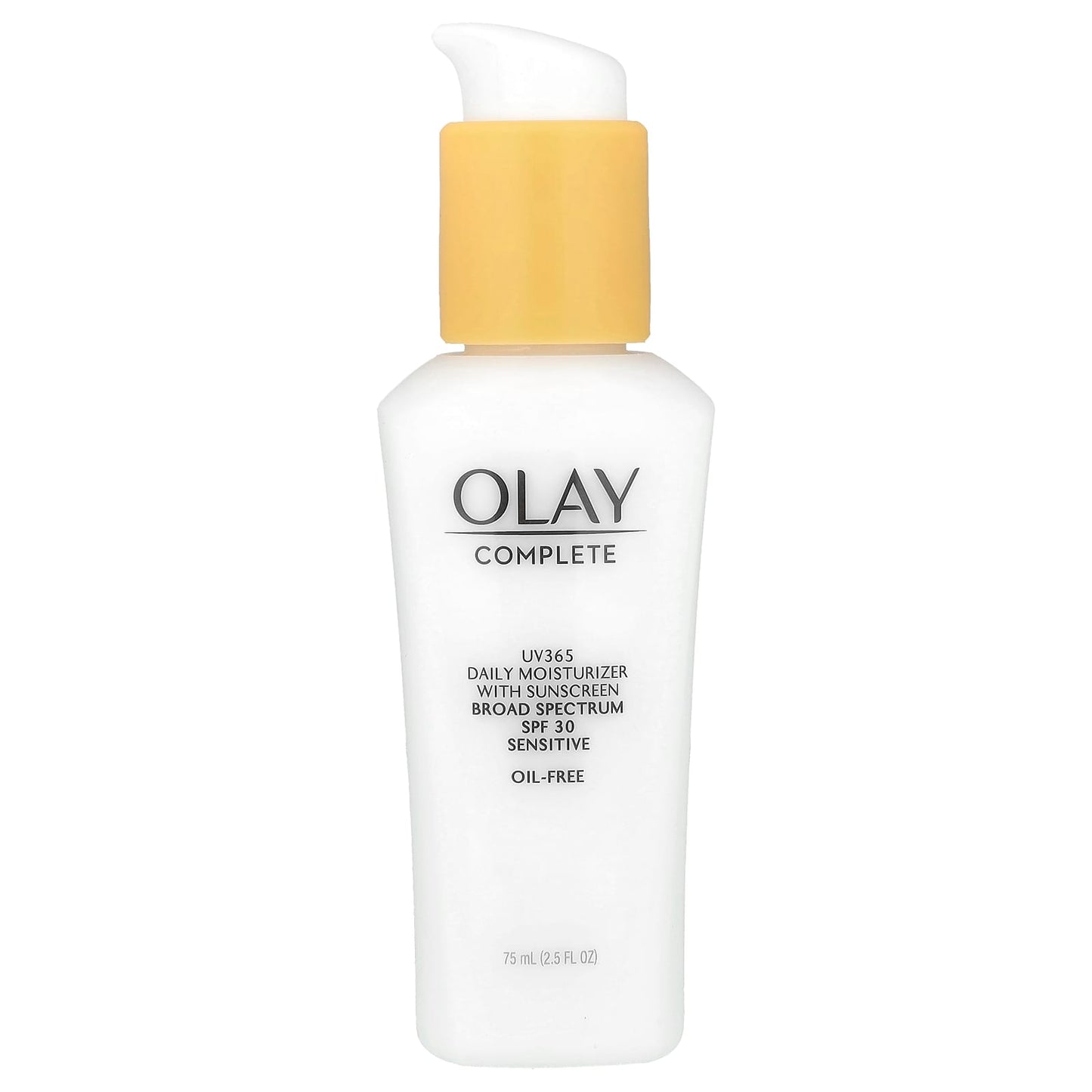 Olay, Complete, UV365 Daily Moisturizer With Sunscreen, SPF 30, Sensitive,  2.5 fl oz (75 ml) - Image 1