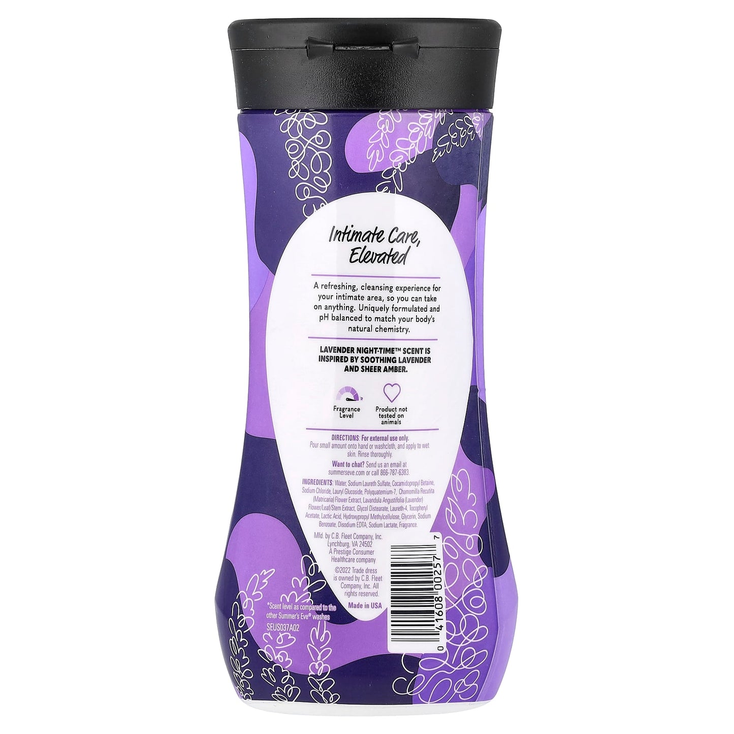 Summer's Eve, 5 in 1™ Daily Refreshing Wash, Lavender Night-Time™, 12 fl oz (354 ml) - Image 2