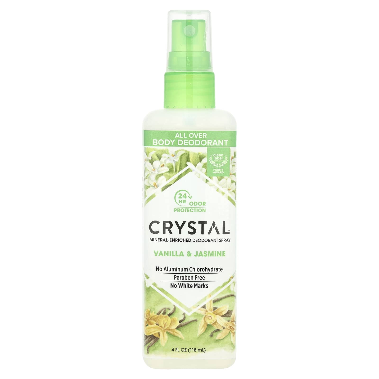 Natural Mineral Deodorant Spray, 24Hr Protection, Vegan & Cruelty-Free - Image 1