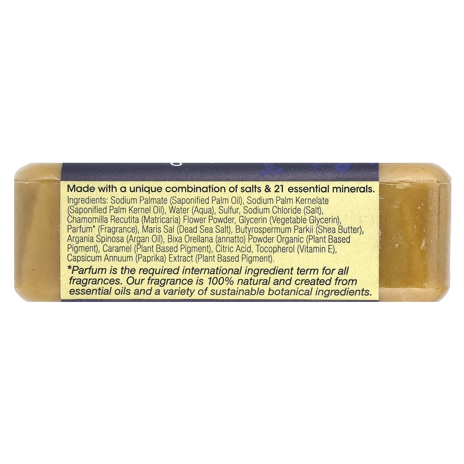 One with Nature, Dead Sea Mineral Soap Bar, Sulfur & Chamomile, 7 oz (198 g) - Image 2