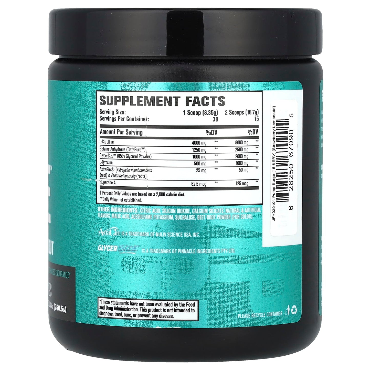 Stimulant-Free Pre-Workout by Jacked Factory - Strawberry Lemonade - Image 2