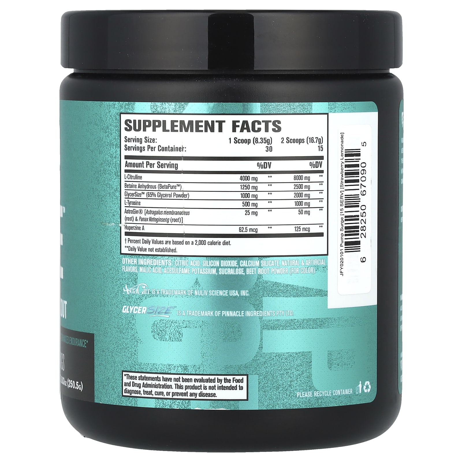 Stimulant-Free Pre-Workout by Jacked Factory - Strawberry Lemonade - Image 2