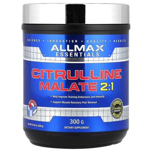 Boost Endurance & Recovery with ALLMAX Citrulline Malate 2:1 Supplement - Image 1